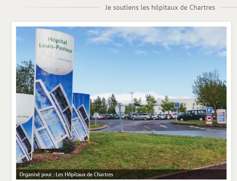 Je soutiens les Hôpitaux de Chartres